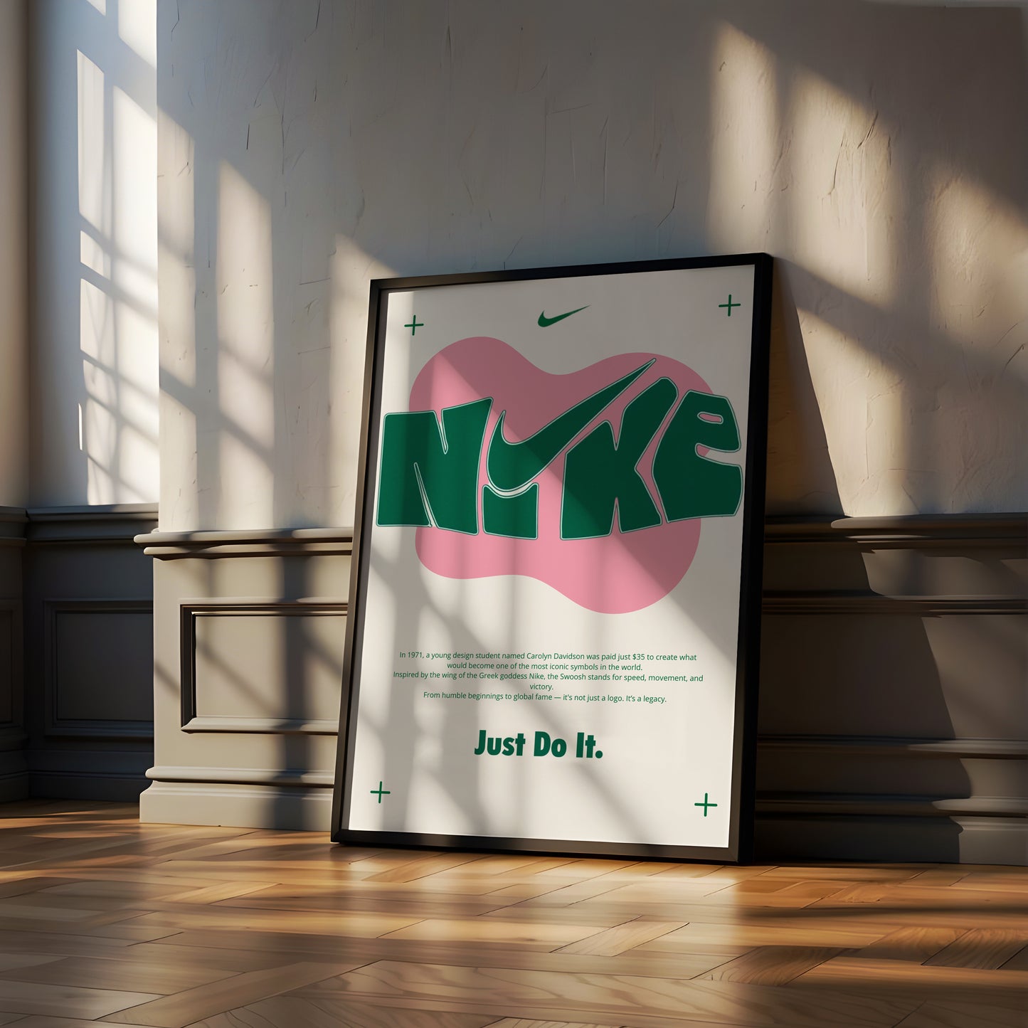 Cadre Personnalisé Nike - Déco Murale Streetwear & Moderne