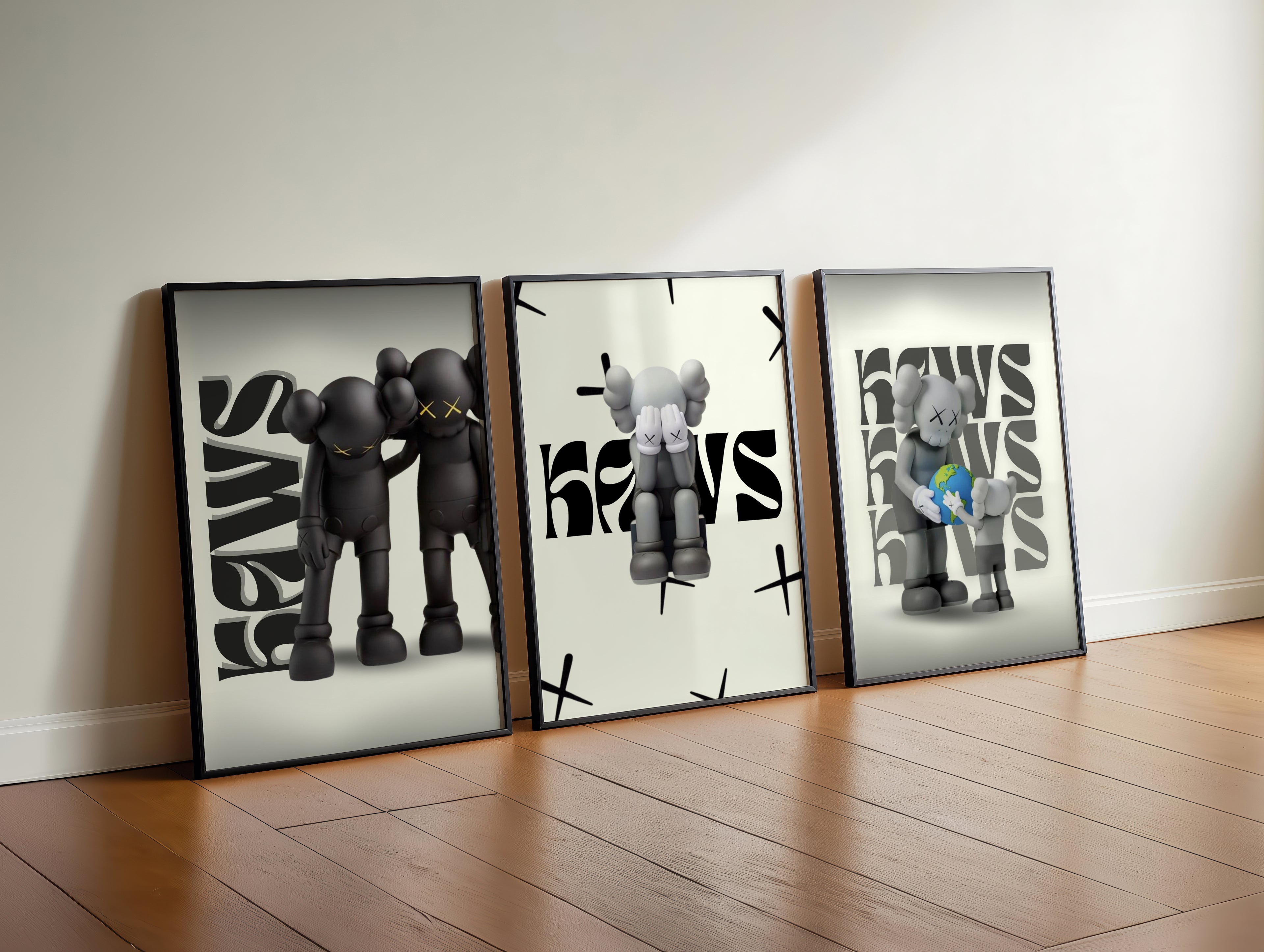 Cadres Kaws Personnalisés - Déco Murale Streetwear & Moderne