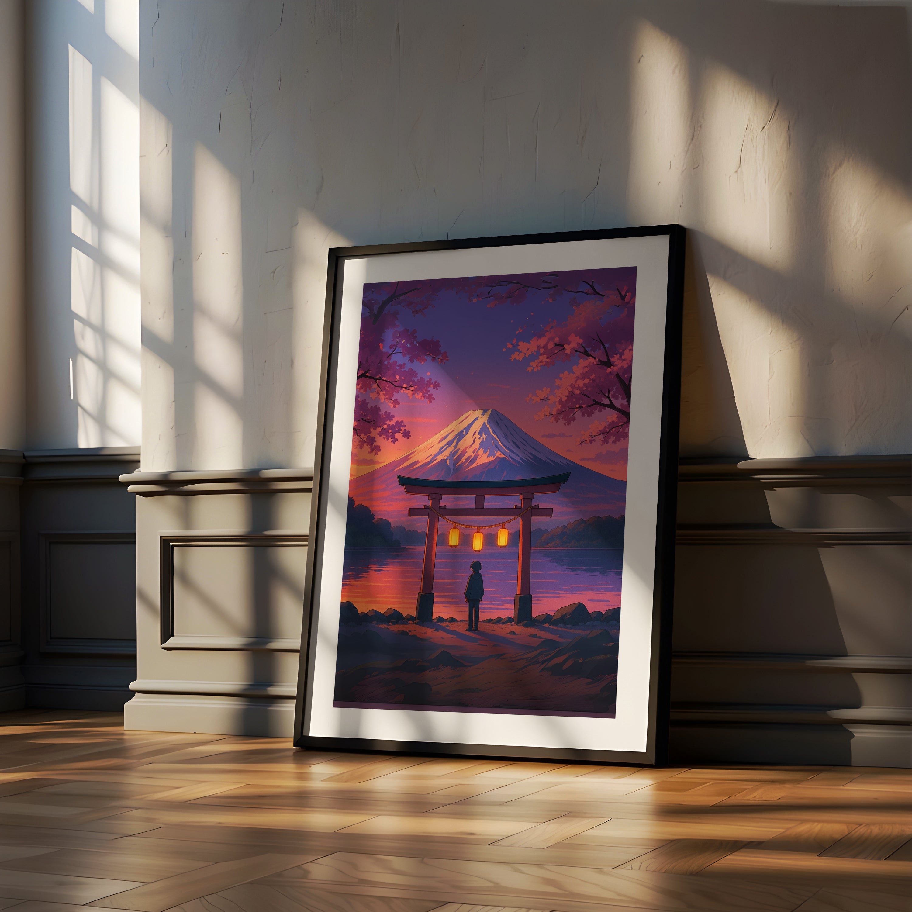 Cadre Paysage Animé