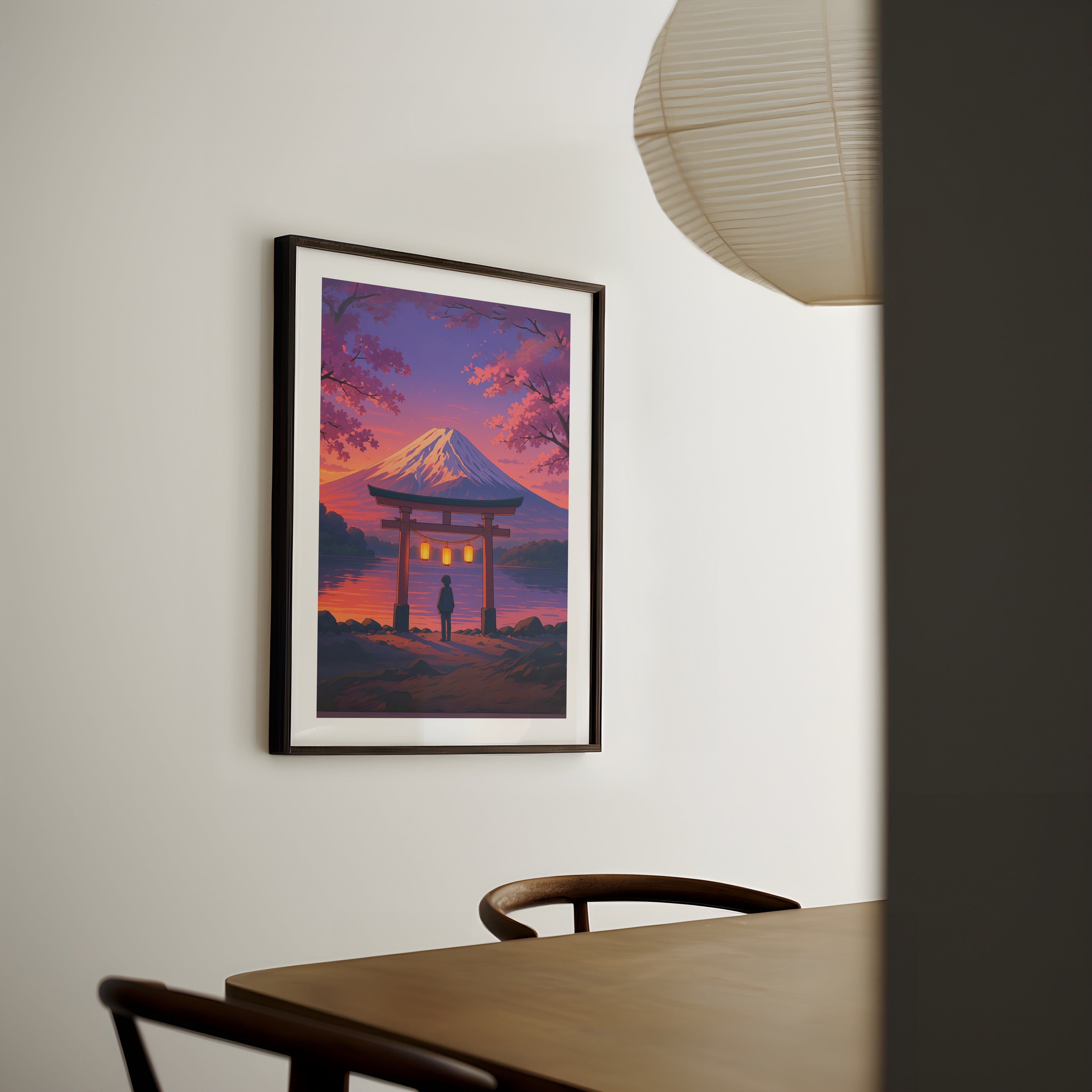 Cadre Paysage Animé