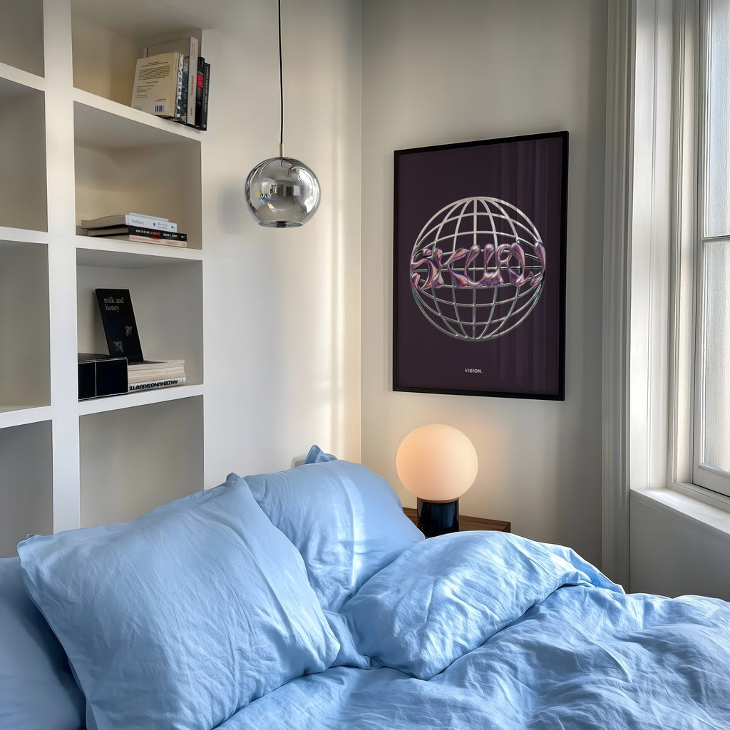 CADRE SKURW "VISION" - AFFICHE MURALE MINIMALE & FUTURISTE